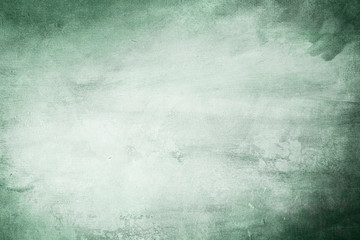 Obraz na płótnie Canvas Green grungy background or texture