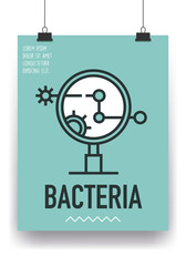 BACTERIA ICON CONCEPT