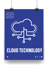 CLOUD TECHNOLOGY ICON CONCEPT