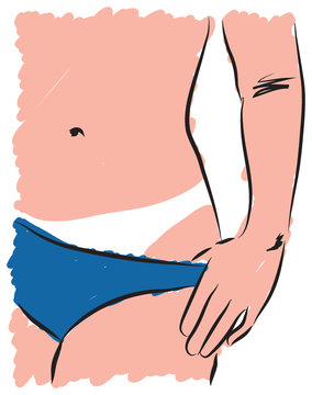 tan marks illustration