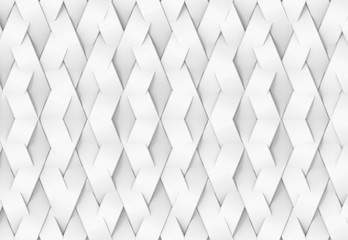 3d rendering. white geometric grid pattern texture use for wallpaper, design, web page background.