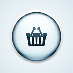 Shopping button illustration