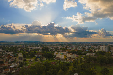 panorama of the city