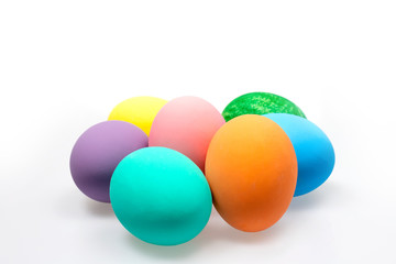 Colorful Easter eggs