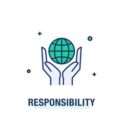 RESPONSIBILITY ICON CONCEPT