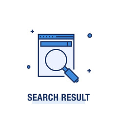 SEARCH RESULT ICON CONCEPT