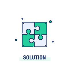 SOLUTION ICON CONCEPT