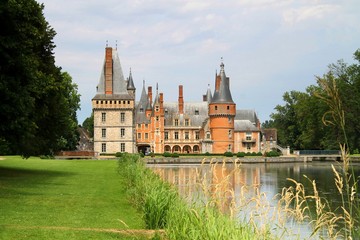 Château de Maintenon, france,  castle, architecture, building, tower, old, history, landmark, palace, exterior, 