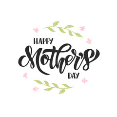 Mother's Day celebration lettering