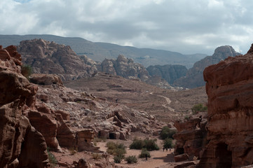 ruins of Petra, Jordania