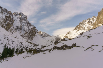 Mala Studena dolina in the winter. Tatra Mountains. Slovakia. © Jacek Jacobi