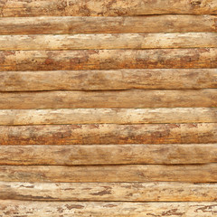 Image of brown wooden fence texture with horizontal lines