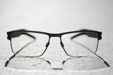 Eyeglasses with Shadow.