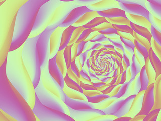 Beautiful abstract background for art projects, cards, business, posters. 3D illustration, computer-generated fractal