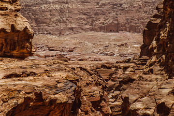 Petra, Jordan-- it is a symbol of Jordan, as well as Jordan's most-visited tourist attraction. Petra has been a UNESCO World Heritage Site since 1985