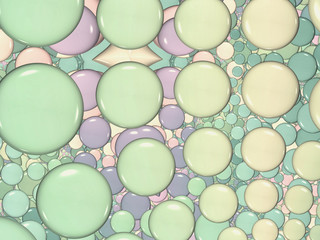 Beautiful abstract background for art projects, cards, business, posters. 3D illustration, computer-generated fractal