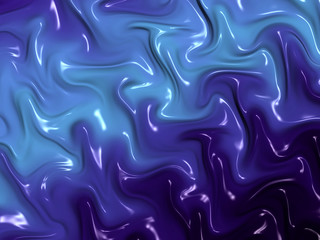 Fototapeta premium Beautiful abstract cover for art projects, cards, business, posters. 3D illustration, computer-generated fractal