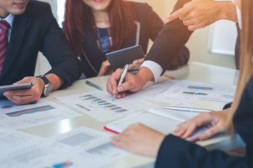 Business team working