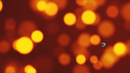abstract particle bokeh background