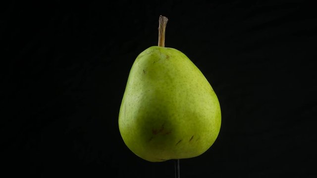 Green packham pear.