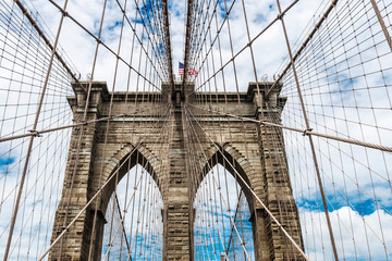 Fototapety  Most Brookliński w Nowym Jorku, USA
