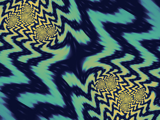 Beautiful abstract background for art projects, cards, business, posters. 3D illustration, computer-generated fractal