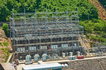Hydroelectric Substation Hiwassee Dam, Murphy NC