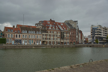 Large Canal in European city