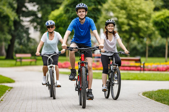 People riding bikes new arrivals