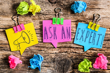 Note Post-it : ask an expert