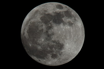 Vollmond am Nachthimmel