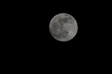 Vollmond am Nachthimmel