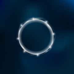 Milky way galaxy. Vector background