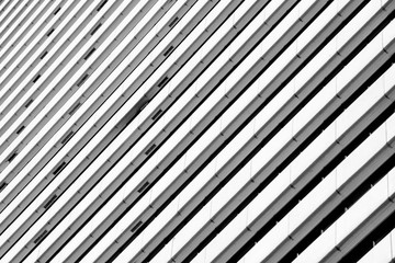 Architectural of modern building pattern black and white