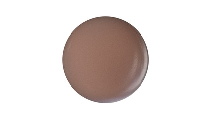 3d rendering of a shpere with structure isolated on a white background