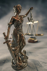 Obraz na płótnie Canvas Law and Justice concept