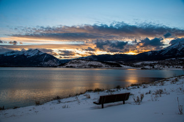 Lake Dillon Sunset - 246861342