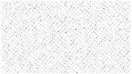 Naklejka premium Abstract dots background. Monochrome grunge texture. Pop Art comic pattern. Geometric vector pattern. Template for presentation flyer, business cards, stickers, report, fabric