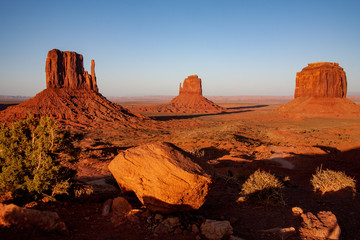 The mittens of Monument Valley