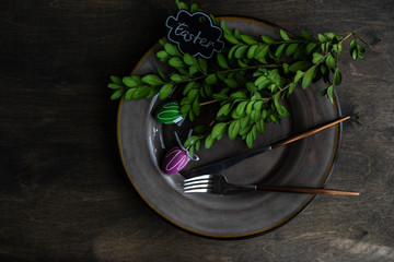 Spring table setting