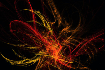 Abstract Texture on black background template