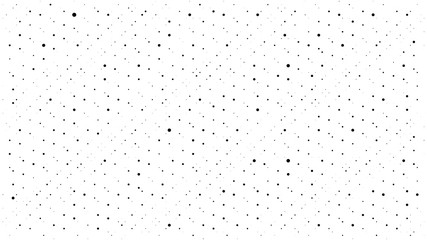 Abstract dots background. Monochrome grunge dirt texture. Halftone Pop Art comic pattern. Polka dot. Geometric vector pattern. Template for presentation flyer, business cards, stickers, report, fabric