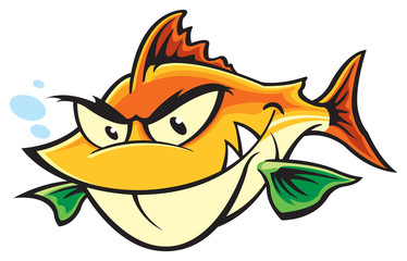 Fish cartoon