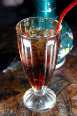 glass of mulled wine