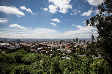 Fototapeta na wymiar Panorama Bogota