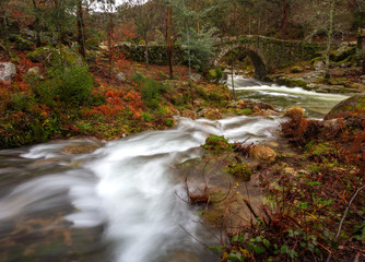 Ancient Roman bridge in 