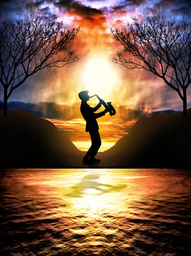 The boy with the Sax 2