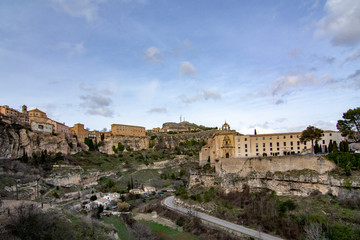 Fototapeta na wymiar Historic Walled Town of Cuenca - Spain