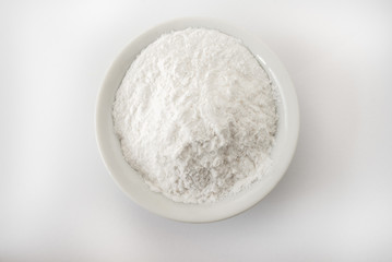 Tapioca Flour in a Bowl