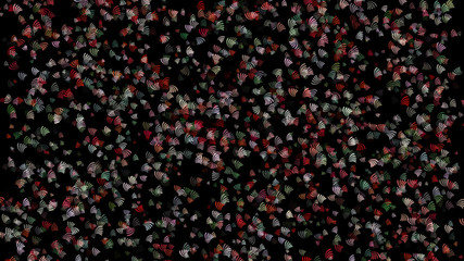 Abstract background pattern with plant matter.